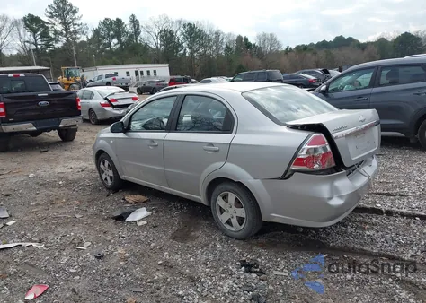 2008 Chevrolet Aveo Ls из США, поврежденный, VIN KL1TD56658B042794